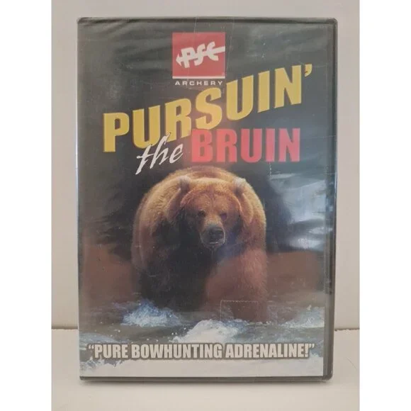PSE Archery Pursuin The Bruin Hunting DVD Adventure Bear Hunt Alaska - Picture 1 of 7